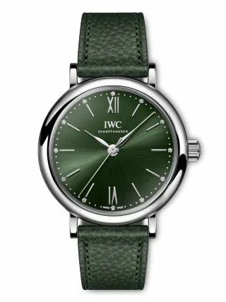 IWC Portofino 34 Stainless Steel / Green IW3574-12 (IW357412)